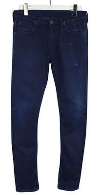 Lee Luke Herrenjeans W31/L34 Reißverschluss Fly Blau Freizeit Fade Effekt Logo