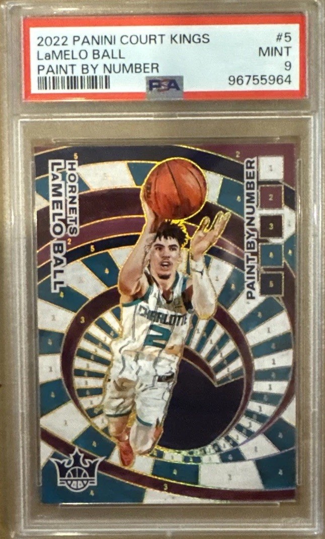 2022-23 Panini Court Kings Paint by Number LaMelo Ball #5