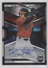 2023 Elite Extra Edition Prime Numbers B Signatures 41/60 Kyle Teel #91 Auto 1xd
