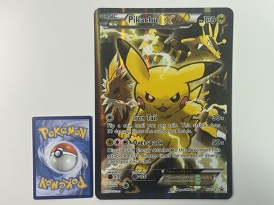 Pikachu EX XY124 JUMBO 20th Anniversary Promo Near Mint NM | eBay