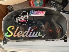 Honda Civic Jordan Ek4 Vti Speedo Instrument Cluster - Ej9 Ek9 Vtec 96-00 orange