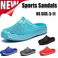 Unisex Adults Garden Clogs Shoes Casual Slippers Sandals Anti-Slip Beach Shoes