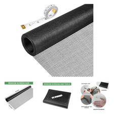 48 Inch X 102 Inch Window Screen Replacement Fiberglass Mesh for Doors Windows