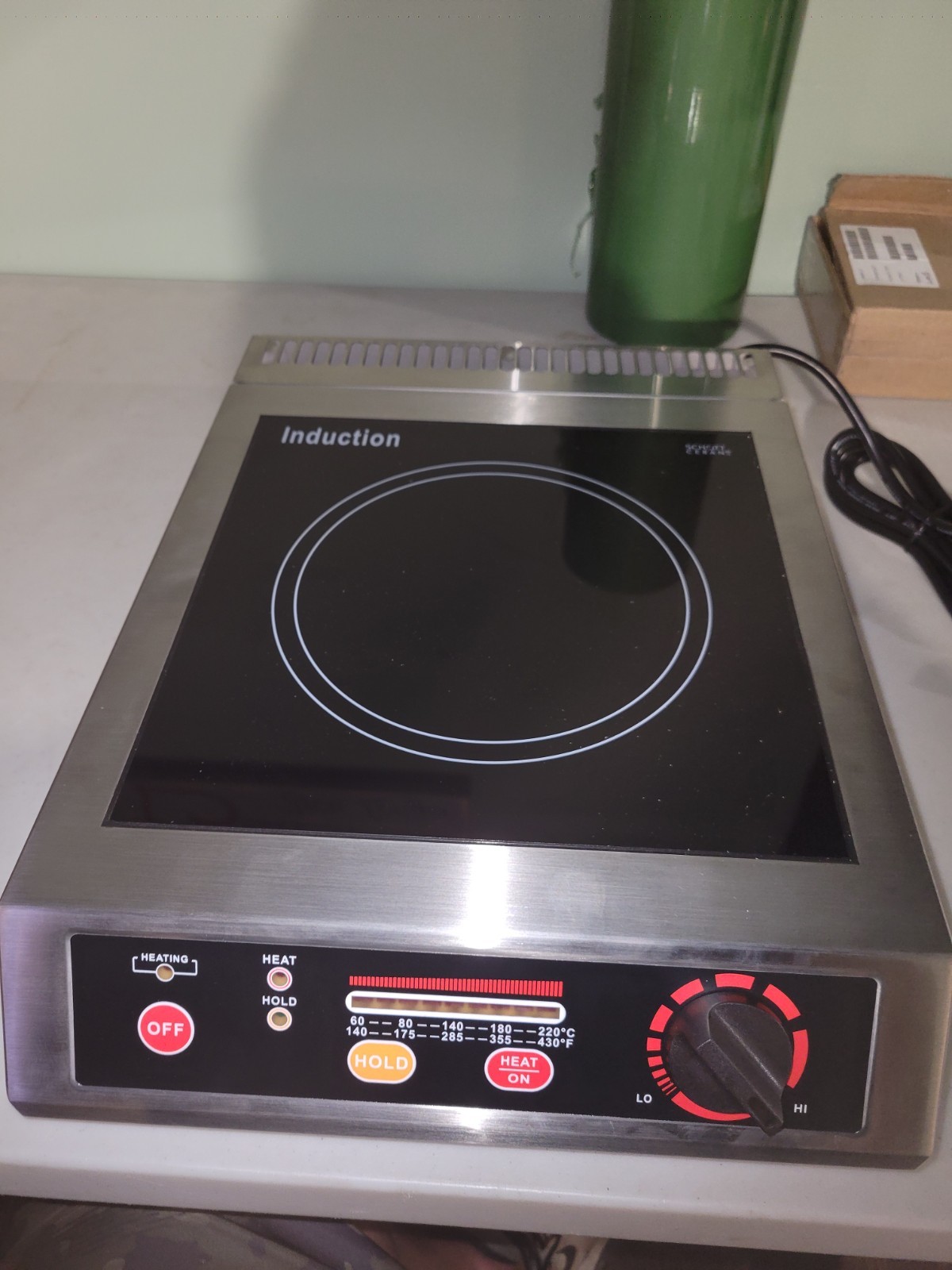 SCHOTT CERAN BON CHEF MODEL Ct-15a INDUCTION RANGe COOKTOP STOVE