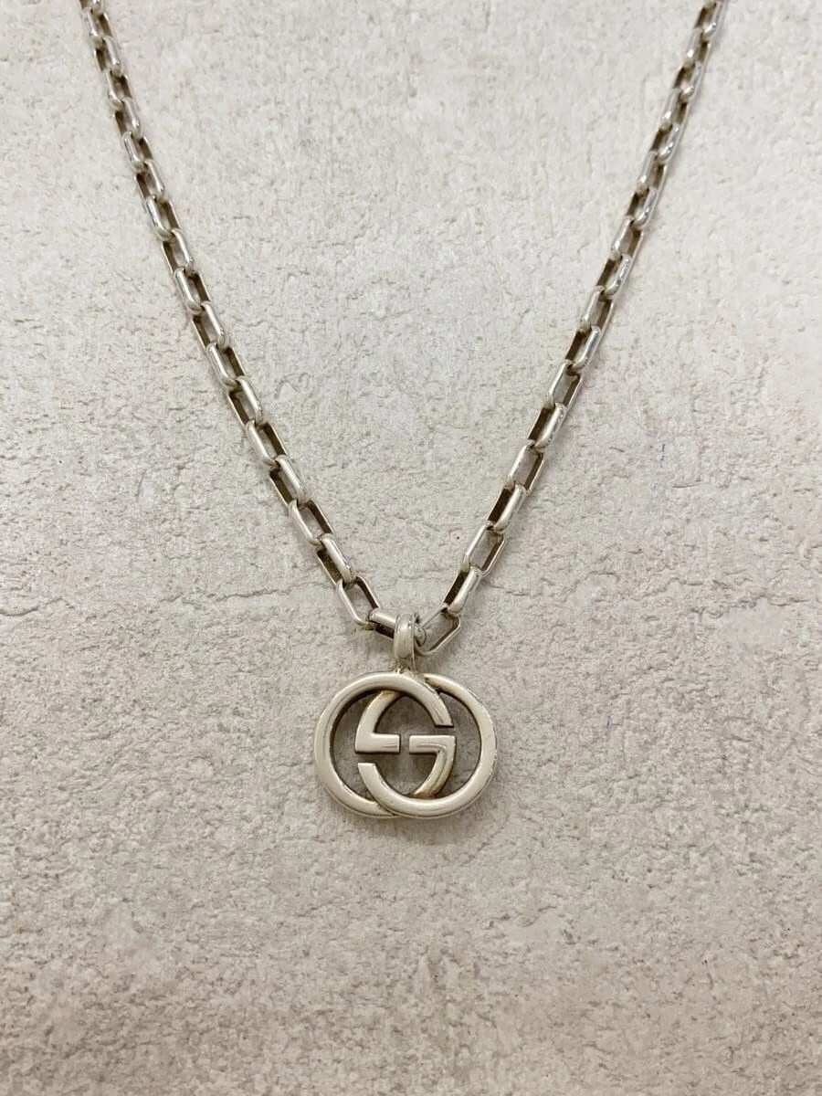 Collier GUCCI SV925 SLV haut disponible homme 
