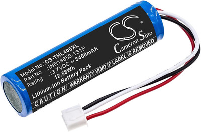 BORNMIO Replacement Battery for Theradome LH40 LH80 Pro LH80 INR18650-1S1P (3400