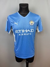 MANCHESTER CITY 2021 2022 HOME SHIRT FOOTBALL SOCCER JERSEY PUMA SIZE M