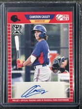 Cauley, Cameron - 2021 Leaf Pro Set - Red - Autograph