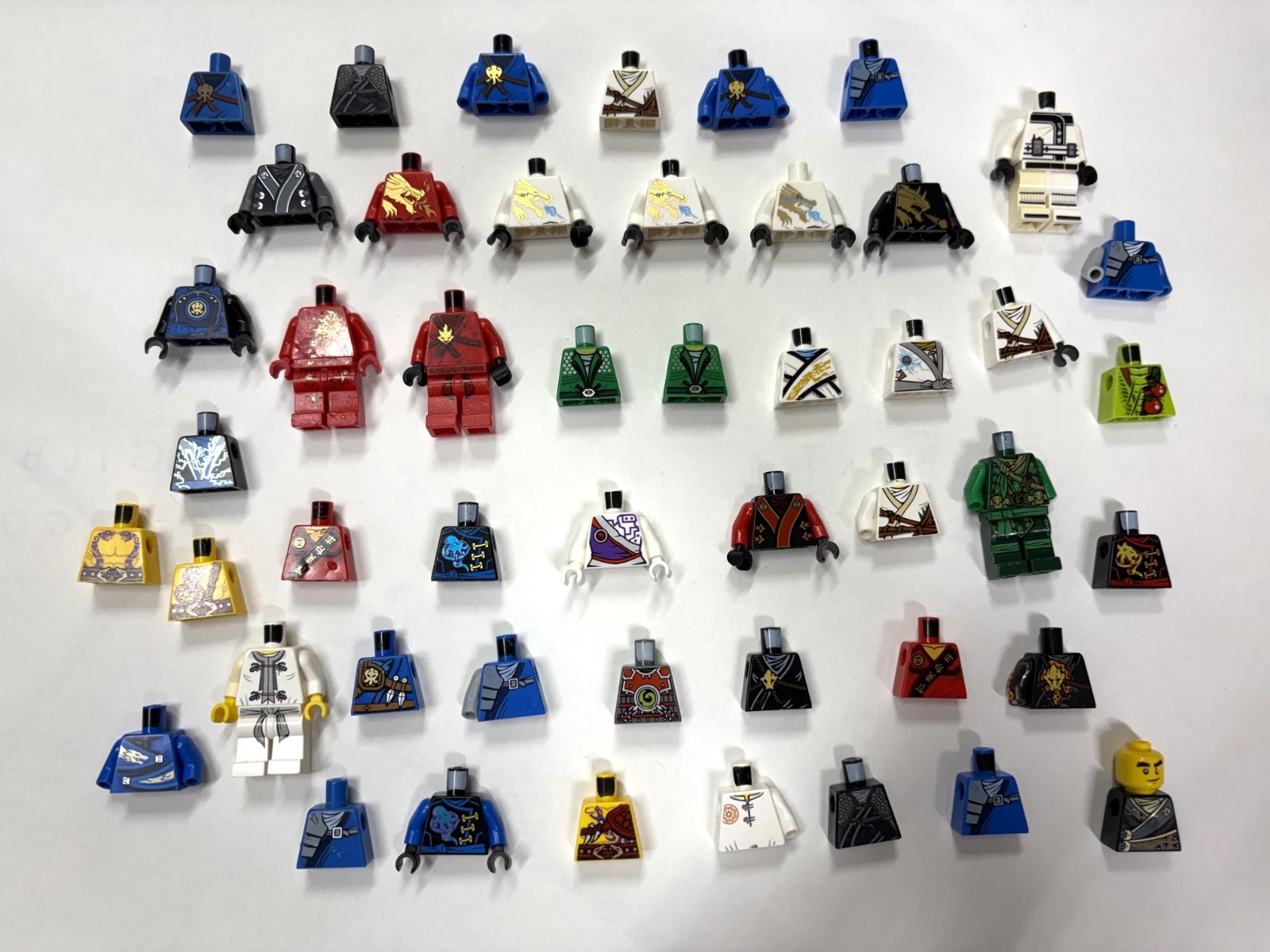 lego ninjago minifigure lot