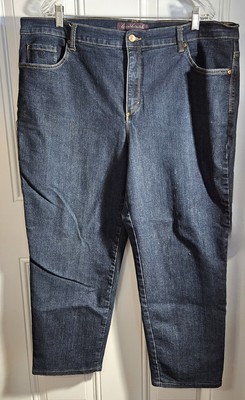 Gloria Vanderbilt Amanda Women's 20W Plus Regular Denim Jeans LGVB2692-MDNW