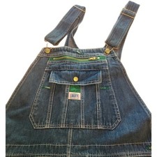 Liberty Overalls Mens 36 X 32 Blue Denim Bibs Work Wear Carpenter Homestead