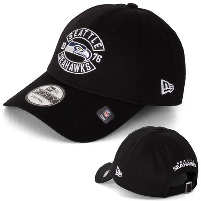 New Era 9Forty NFL  Seattle Seahawks Basecap Cap schwarz 96709