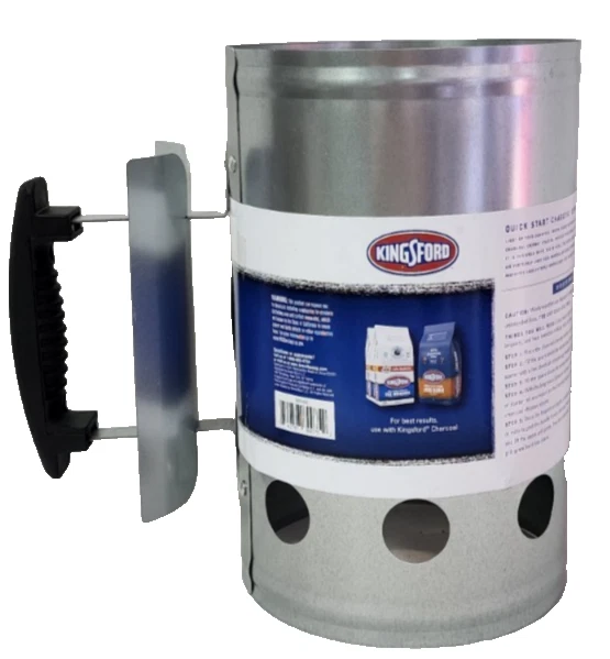 Kingsford Heavy Duty Deluxe Charcoal ChimneyStarter for Charcoal Grill Barbecues - Image 2 of 4