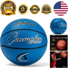 Rubber Basketballs   Durable Indoor  Outdoor Training  Recreational Game Ba...