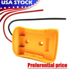 Power Connector DIY Battery Adapter Holder Dock For DeWalt 18V/20V Max Battery