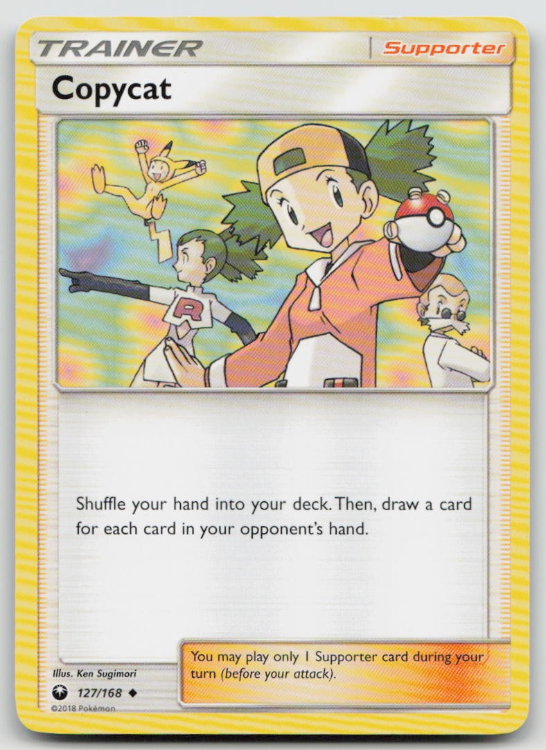 Copycat 127/168 Uncommon Celestial Storm Pokemon LP
