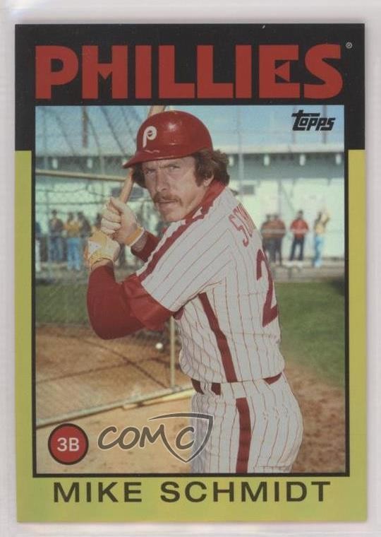 2014 Topps Archives Gold 113/199 Mike Schmidt #143 HOF 7xr