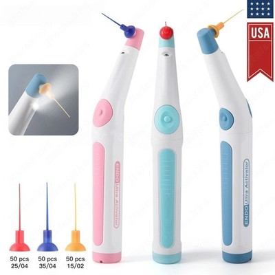 Endo Sonic Activator Dental Endodoncia Ultra Irrigator Root Canal Clean 150 Tips