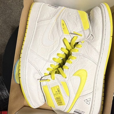 Jordan Air Jordan 1 Retro OG High White/Yellow 555088-170