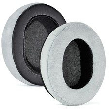 Durable Ear Pads for G PRO X Earphone Gray Matte Cloth Earpads