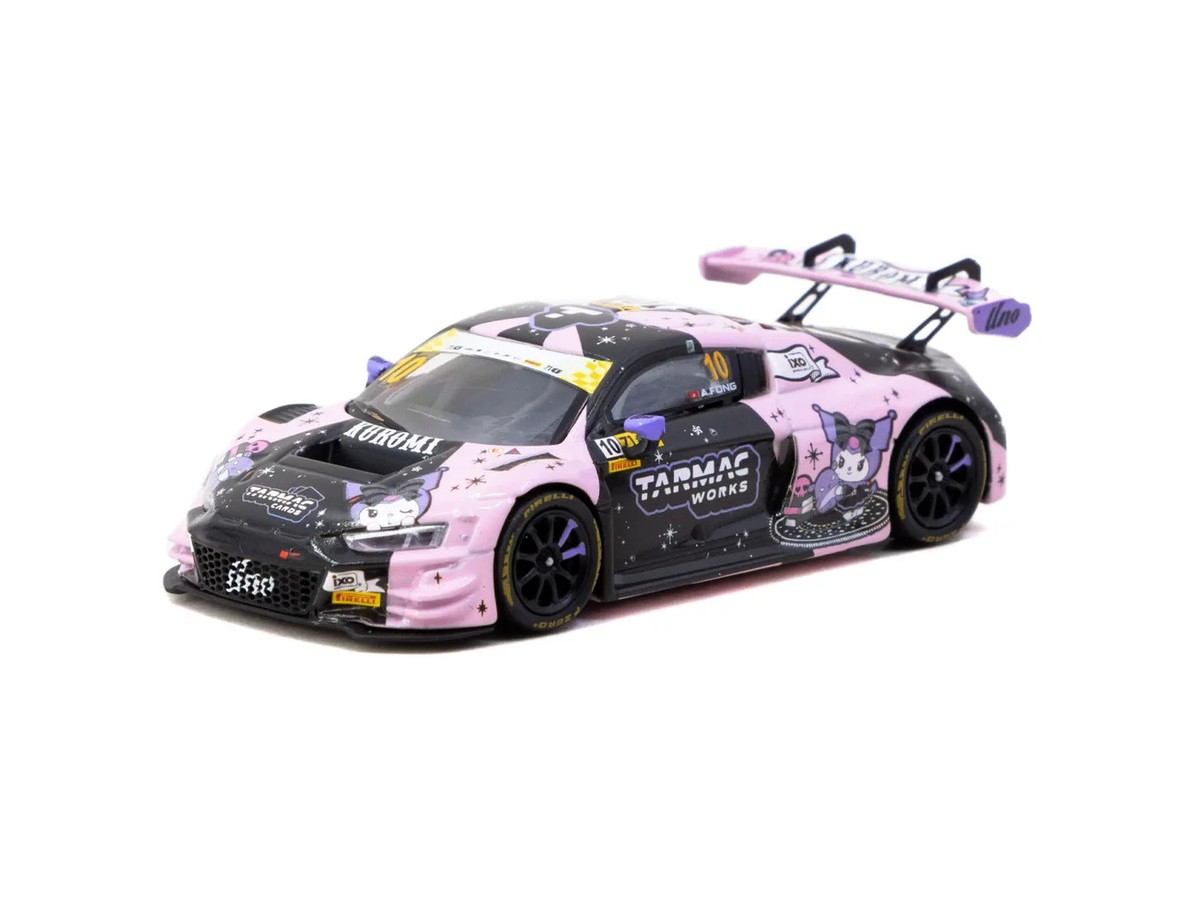 趣味・スポーツ・実用 URUMI Tarmac Works 1:64 Audi R8 LMS GT3 evo II Kuromi – Uno Racing Macau