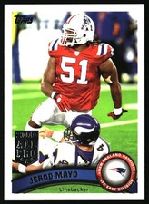 2011 Topps #243 Jerod Mayo New England Patriots