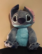 Stitch Plush Large Stuffed Big 15" Authentic Disney Parks Floppy Ears Super Soft