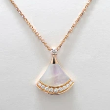 Bvlgari Necklace Deva Dream 750pg K18pg Used SKAI-0