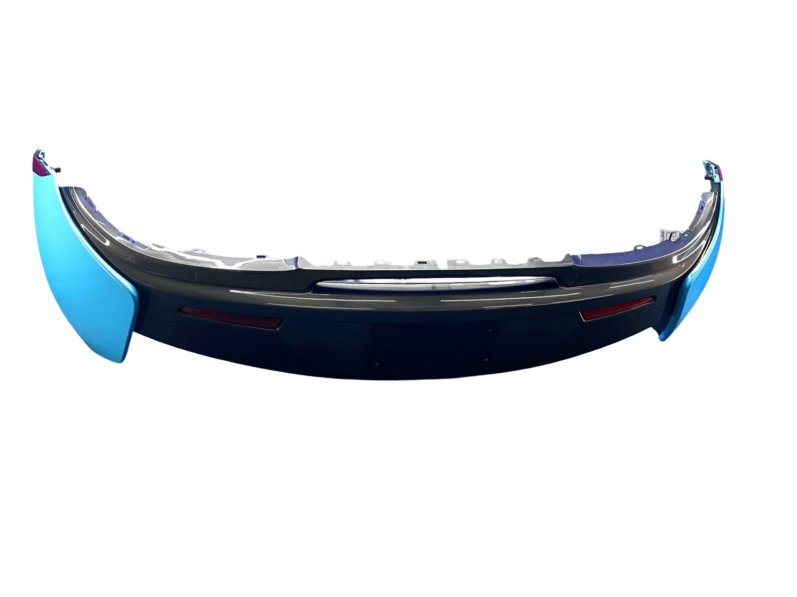 2016-2021 Mclaren 570s Rear Bumper Cover Assembly Curacao Blue (CUR) oem