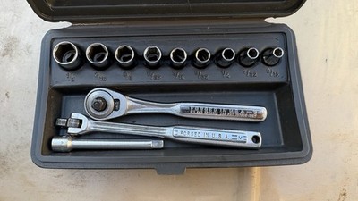 Handwerker Steckschlüsselsatz 1/4 Antrieb