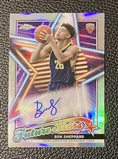 2024 Ben Sheppard Topps Chrome Future Stars Auto RC #FSA-BES Pacers