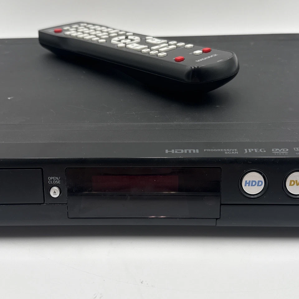 Magnavox HDD & DVD Recorder With Digital Tuner 500GB MDR515H Working With Remote - Image 3 of 4