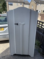White Vintage Wooden  Wardrobe