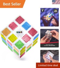 Rubik s Cube, Pulse Cube, Light-Up Brain Teaser Puzzle for Speed Cubers, Solv...