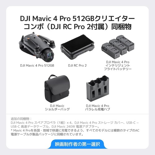 DJI Mavic 4 Pro 512GB Creator Combo(DJI RC Pro 2) F/S - Picture 9 of 9