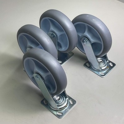 HOSPITALITY 1 SOURCE (4 PACK) 8'' Semi Pneumatic Wheels for Bellman's Cart NP4G8