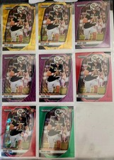 Brady Cook Prizm Draft Picks Football Card Lot Missouri Tigers x8 Panini