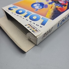 Adventures of Lolo 2 (Nintendo Entertainment System NES) Complete W/ Manual CIB 