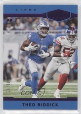2018 Panini Plates & Patches Purple 28/30 Theo Riddick #63 9mc