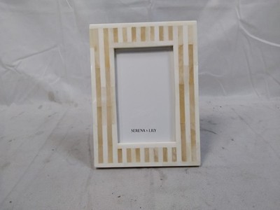Serena & Lily Catania Bone Picture Frame 4''x6'' Natural Color