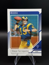 2024 Panini Donruss Vince Ferragamo #17 Los Angeles Rams Trading Card FREE SHIP