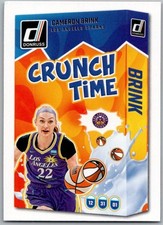 2025 Panini Donruss WNBA Crunch Time Cameron Brink Insert Card #17 Sparks
