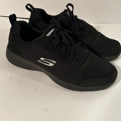 Skechers Lite Weight Sneakers Shoes Black Men's 13 Work Shoes 