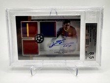 2020 Topps Lionel Messi Champions League Soccer Cards 7