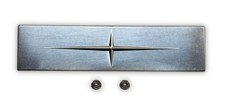 55 56 Chevy Radio Delete Dash Plate 1955 1956 Chevrolet