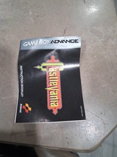 Castlevania Classic Nes Manual Booklet Nintendo Game Boy Advance GBA Authentic