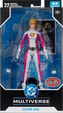 McFARLANE DC MULTIVERSE SATURN GIRL RED PLATINUM LABEL 7 FIGURE 2026 NEW SEALED