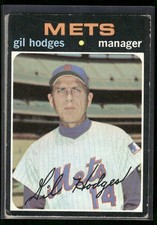 1971 Topps #183 Gil Hodges