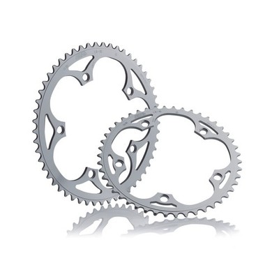 Miche CGPILB3546S00 Kettenblatt Pista BCD 135 46 Zähne, 1/8'', silber (1 Stück)