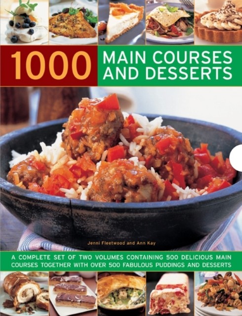 1000 Main Courses and Desserts by Jenni Fleetwood (Hardback Book)